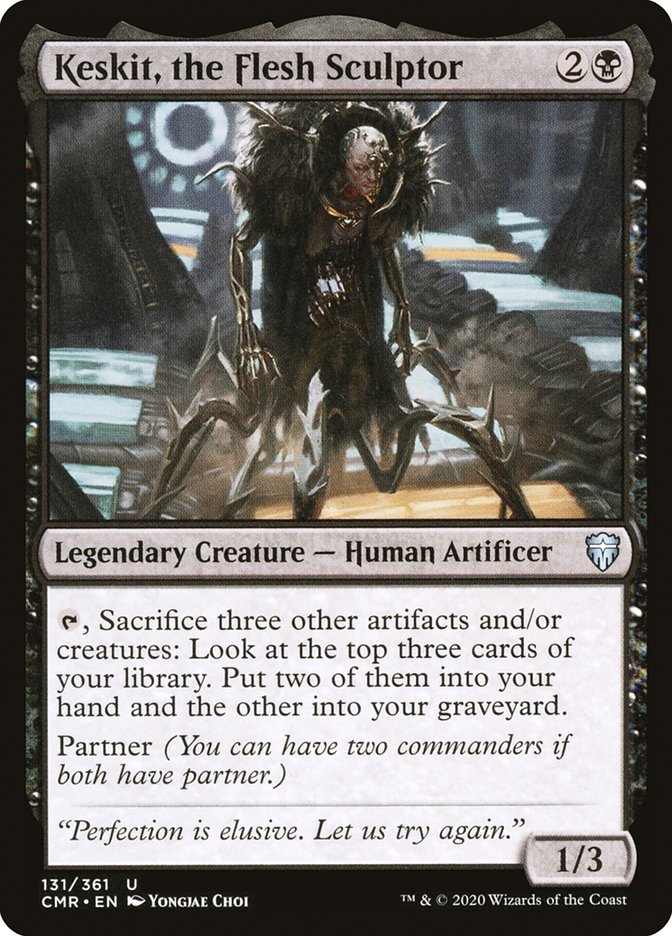 Keskit, the Flesh Sculptor [Commander Legends] | PLUS EV GAMES 