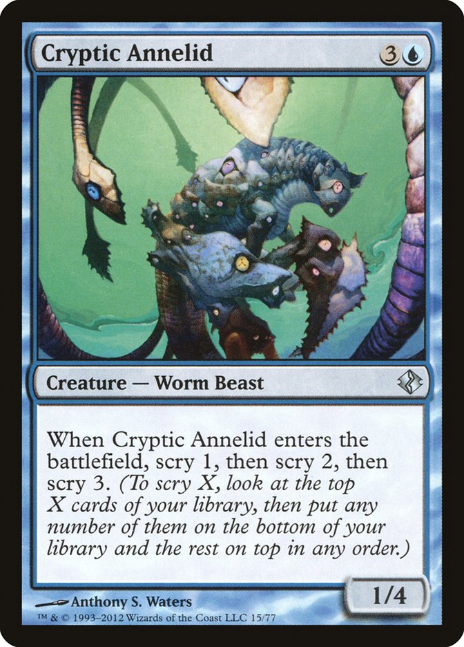 Cryptic Annelid [Duel Decks: Venser vs. Koth] | PLUS EV GAMES 