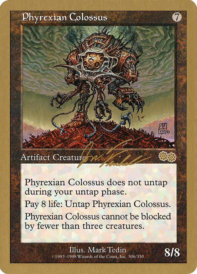 Phyrexian Colossus (Jon Finkel) [World Championship Decks 2000] | PLUS EV GAMES 