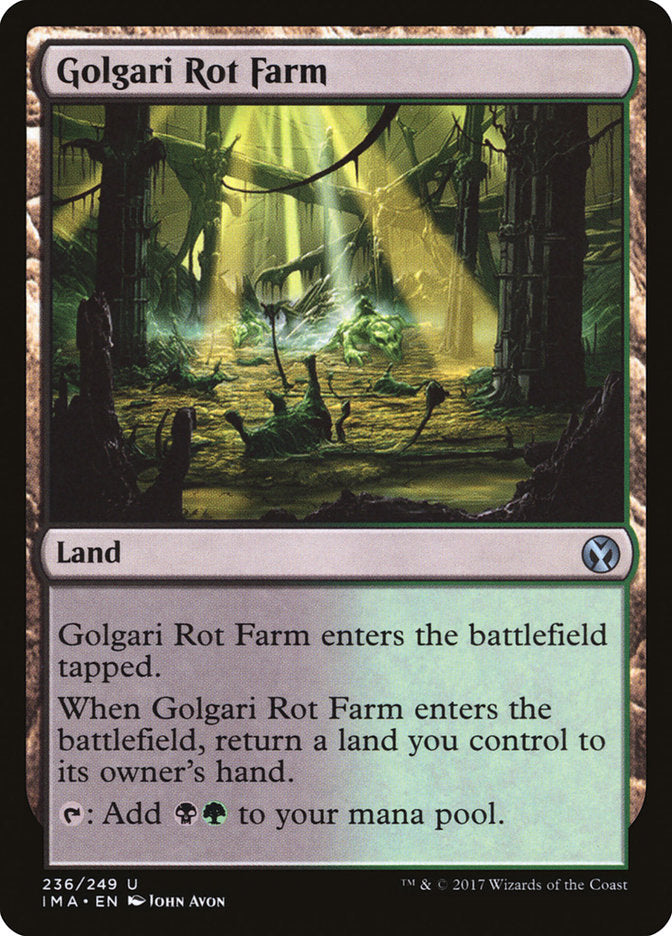 Golgari Rot Farm [Iconic Masters] | PLUS EV GAMES 