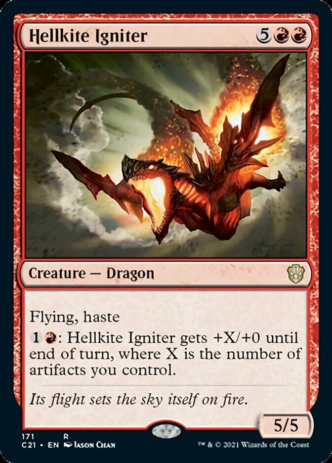 Hellkite Igniter [Commander 2021] | PLUS EV GAMES 