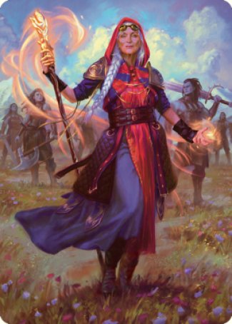 Jaya, Fiery Negotiator Art Card 1 [Dominaria United Art Series] | PLUS EV GAMES 