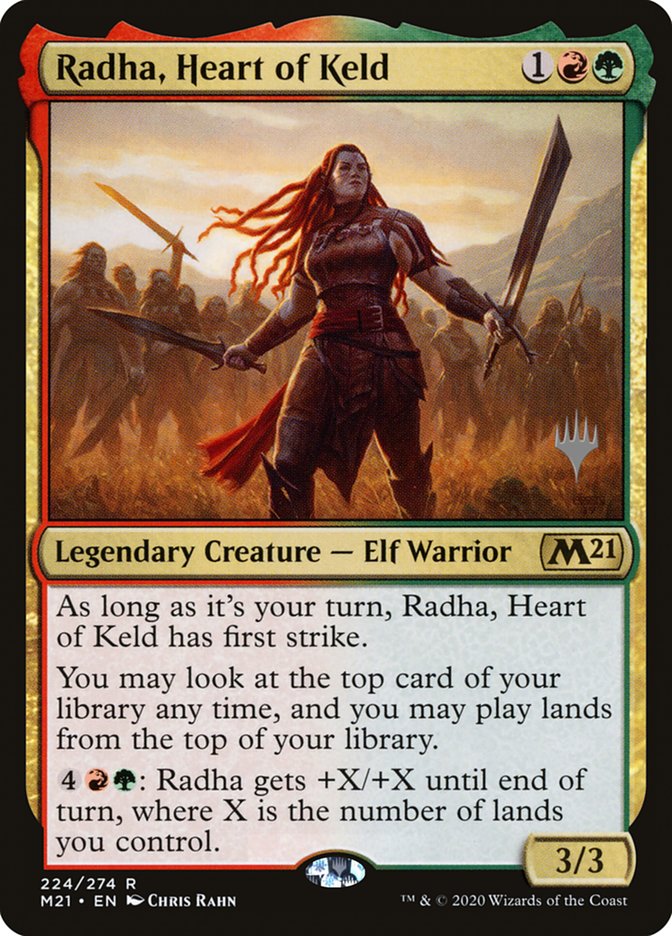 Radha, Heart of Keld (Promo Pack) [Core Set 2021 Promos] | PLUS EV GAMES 