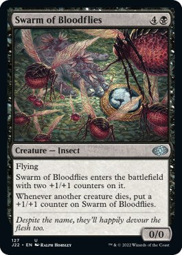 Swarm of Bloodflies [Jumpstart 2022] | PLUS EV GAMES 