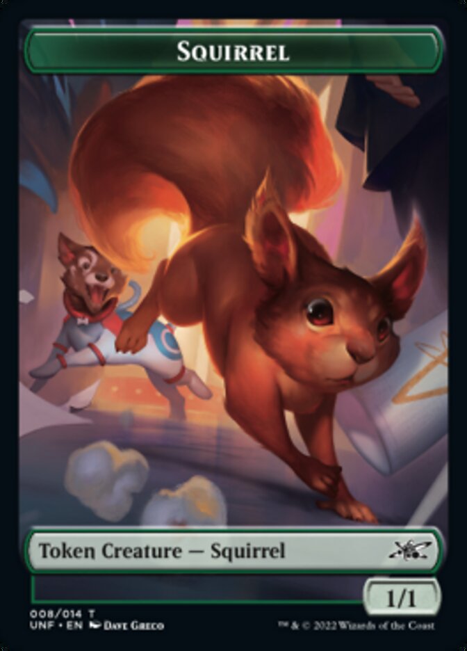 Squirrel Token [Unfinity Tokens] | PLUS EV GAMES 