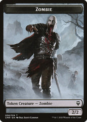 Treasure // Zombie Token [Commander Legends Tokens] | PLUS EV GAMES 