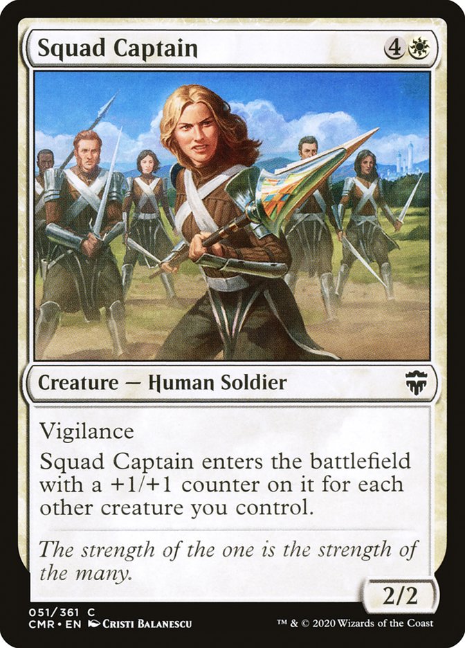 Squad Captain [Commander Legends] | PLUS EV GAMES 