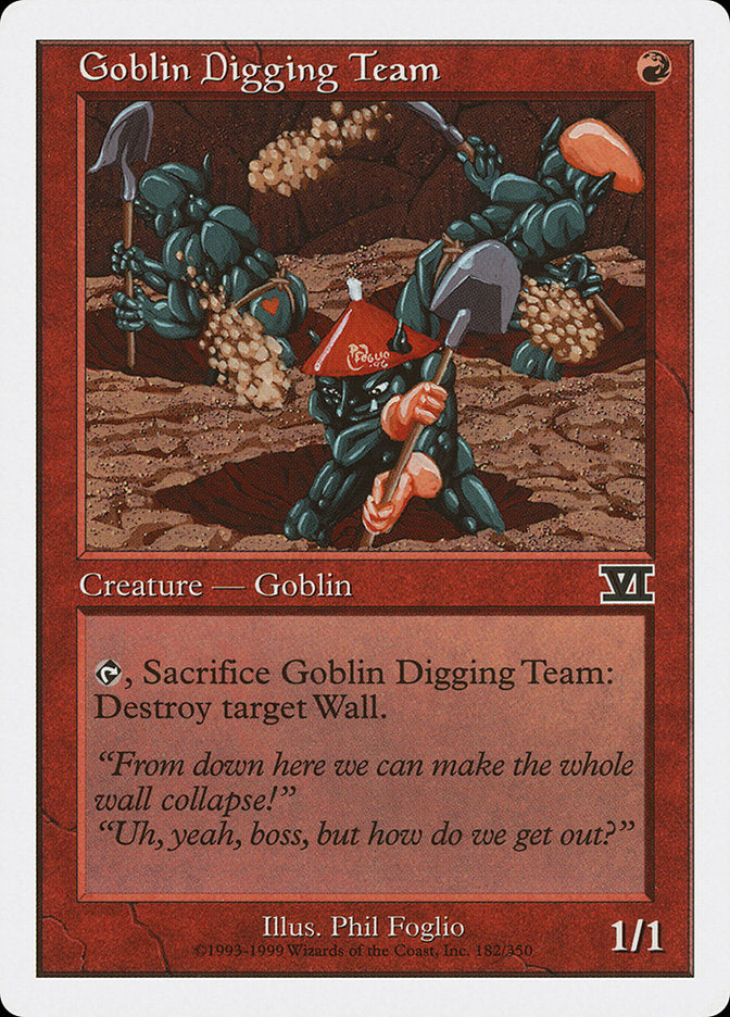 Goblin Digging Team [Classic Sixth Edition] | PLUS EV GAMES 