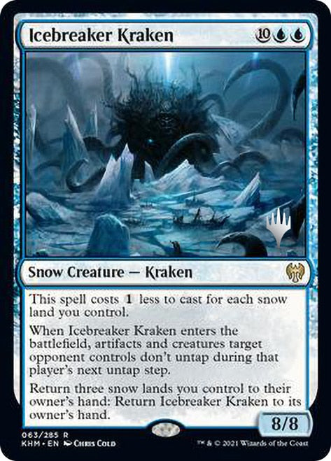 Icebreaker Kraken [Kaldheim Promo Pack] | PLUS EV GAMES 