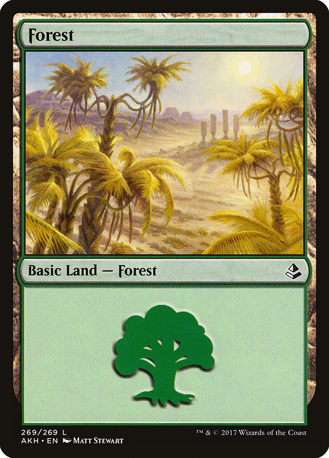 Forest (269) [Amonkhet] | PLUS EV GAMES 