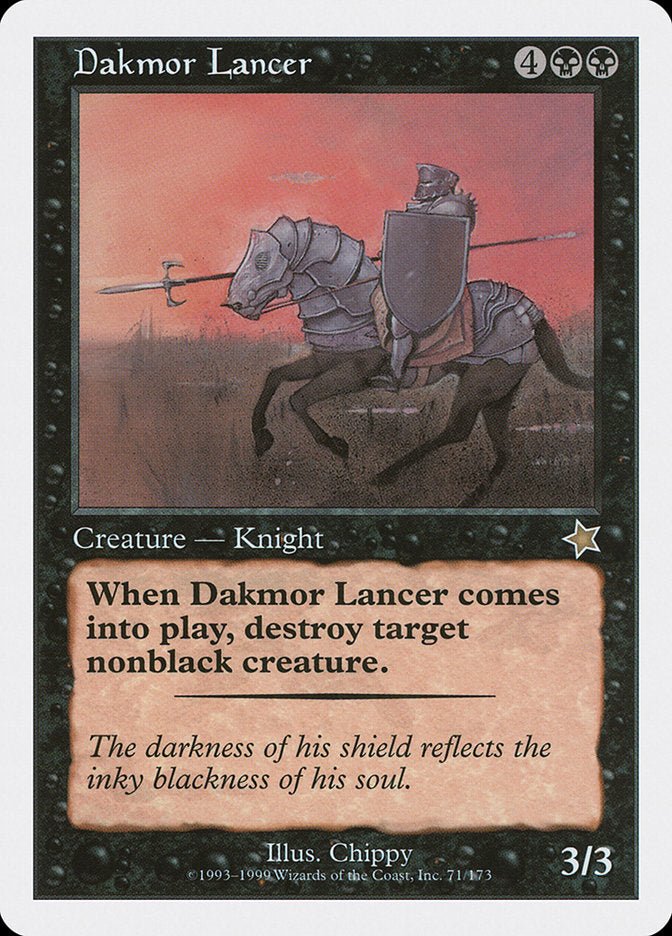 Dakmor Lancer [Starter 1999] | PLUS EV GAMES 