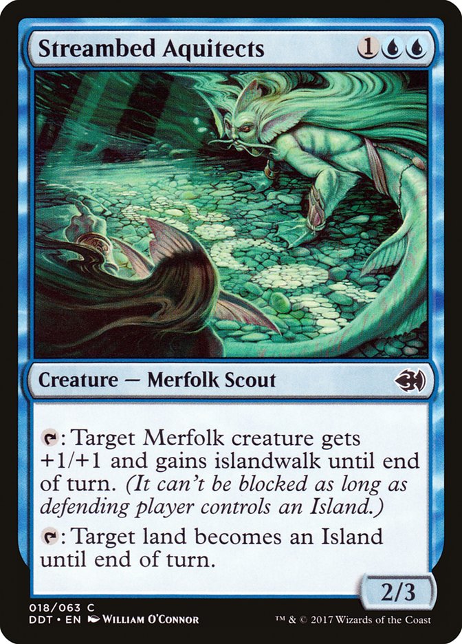 Streambed Aquitects [Duel Decks: Merfolk vs. Goblins] | PLUS EV GAMES 