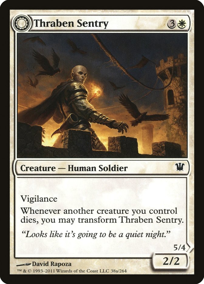 Thraben Sentry // Thraben Militia [Innistrad] | PLUS EV GAMES 
