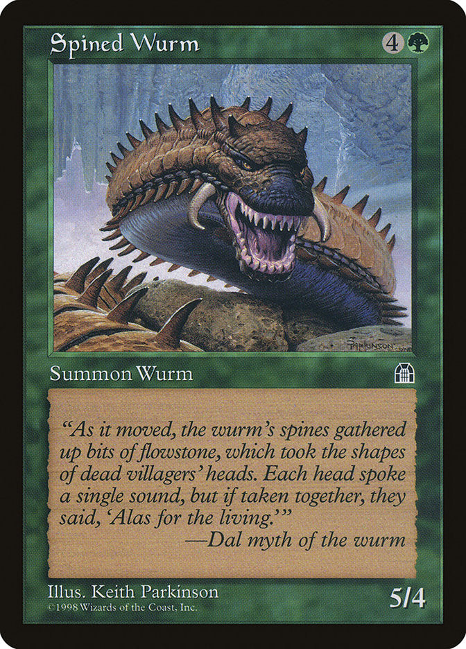 Spined Wurm [Stronghold] | PLUS EV GAMES 