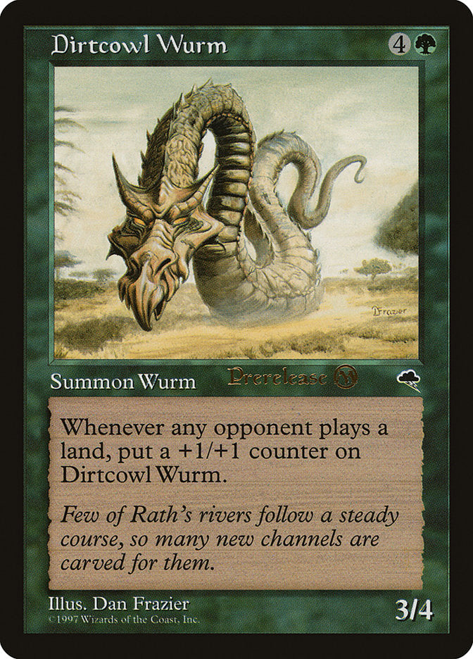 Dirtcowl Wurm [Tempest Promos] | PLUS EV GAMES 