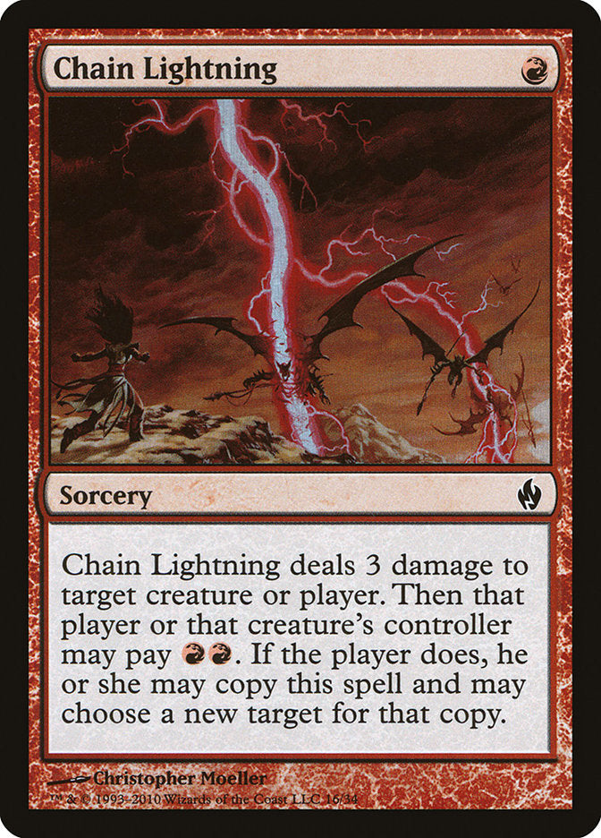 Chain Lightning [Premium Deck Series: Fire and Lightning] | PLUS EV GAMES 