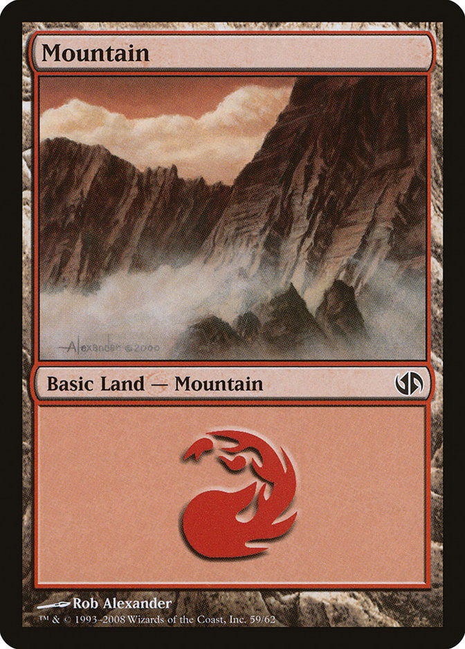 Mountain (59) [Duel Decks: Jace vs. Chandra] | PLUS EV GAMES 