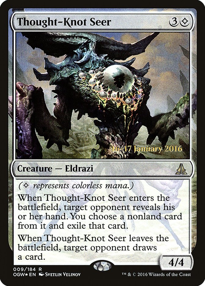 Thought-Knot Seer [Oath of the Gatewatch Prerelease Promos] | PLUS EV GAMES 
