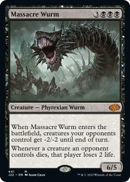 Massacre Wurm [Jumpstart 2022] | PLUS EV GAMES 