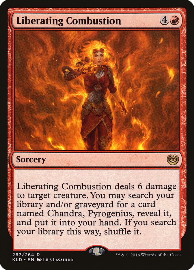 Liberating Combustion [Kaladesh] | PLUS EV GAMES 