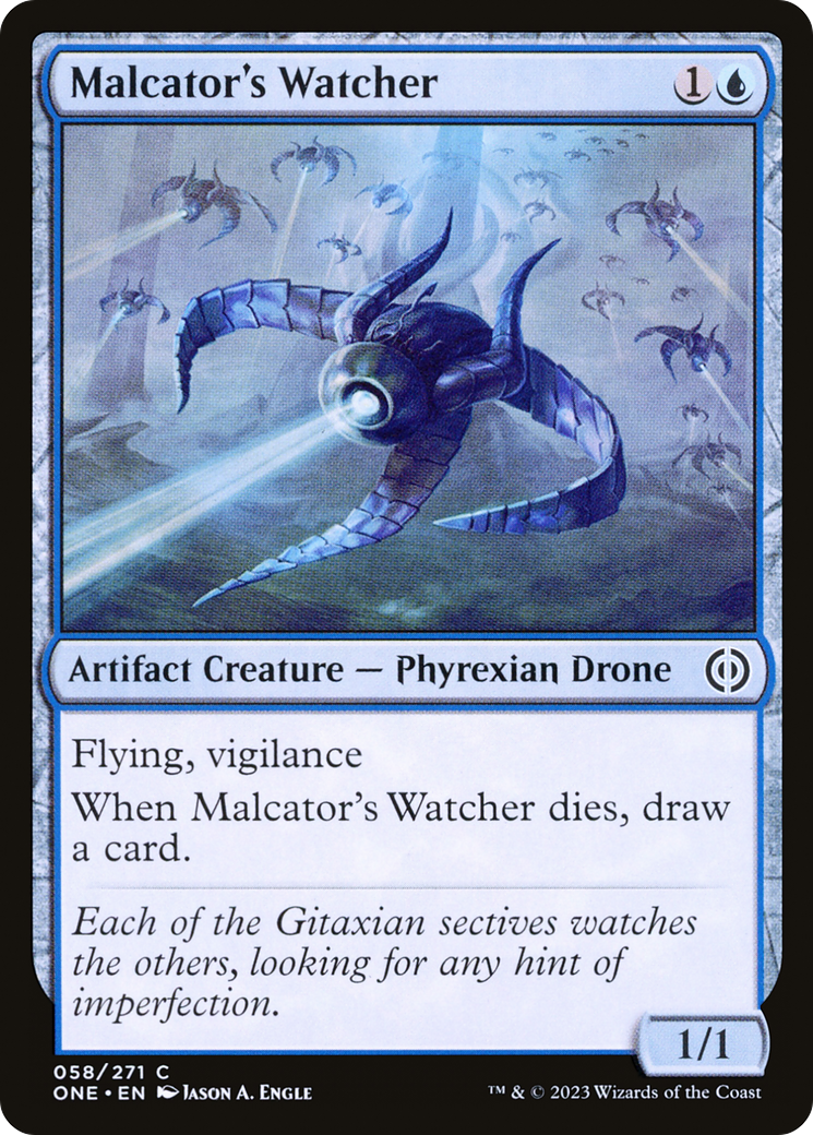 Malcator's Watcher [Phyrexia: All Will Be One] | PLUS EV GAMES 