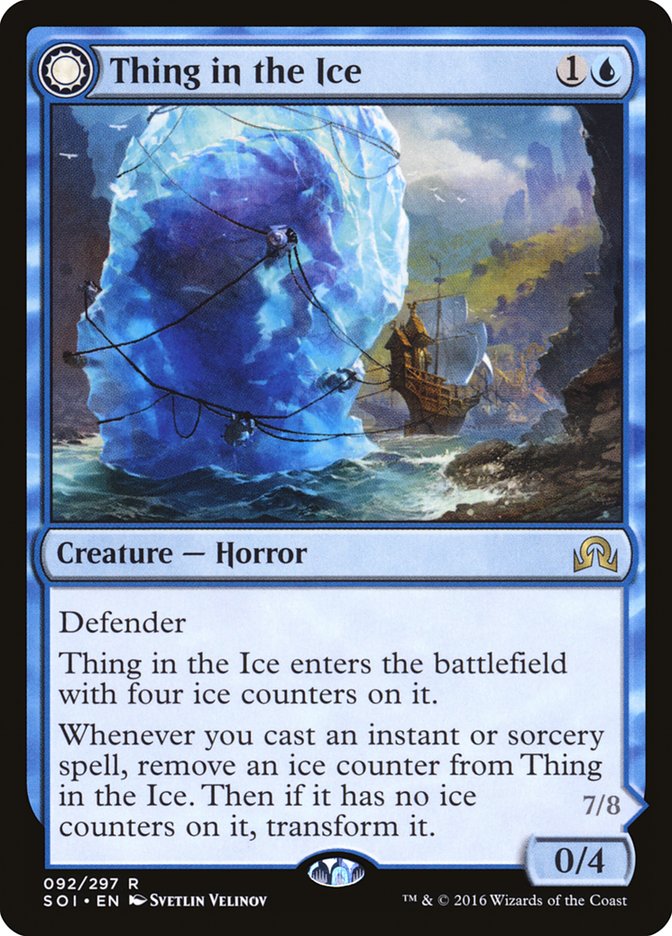 Thing in the Ice // Awoken Horror [Shadows over Innistrad] | PLUS EV GAMES 