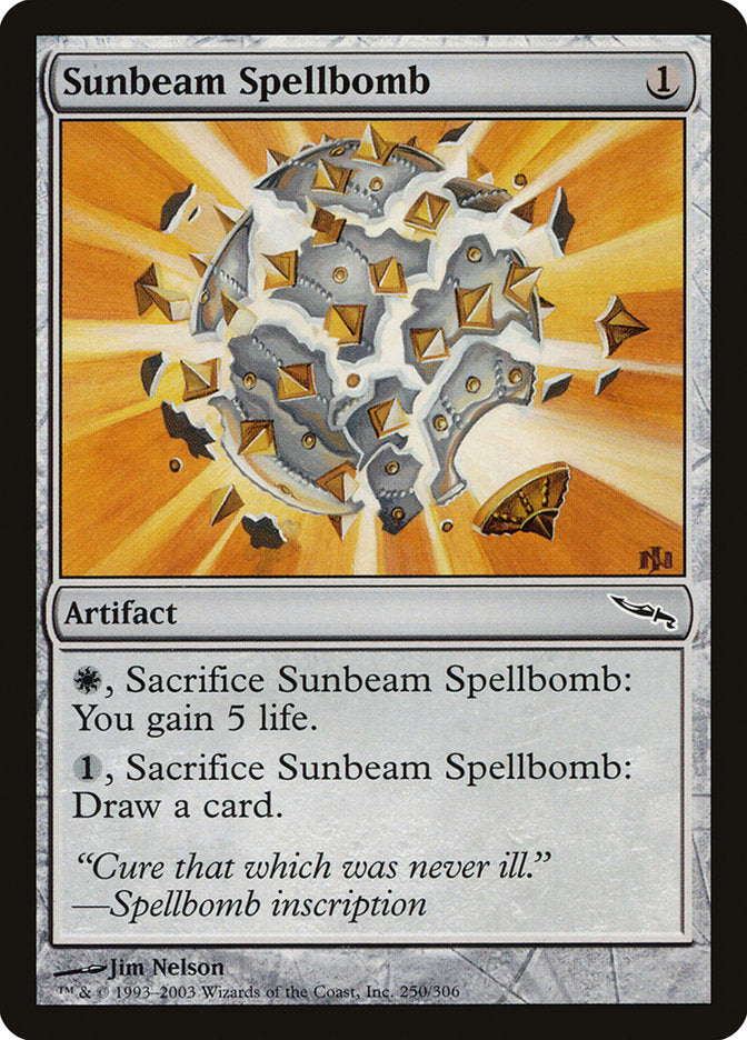 Sunbeam Spellbomb [Mirrodin] | PLUS EV GAMES 