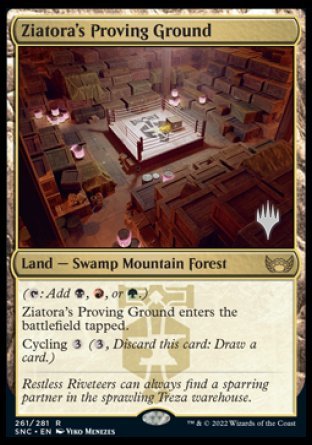 Ziatora's Proving Ground (Promo Pack) [Streets of New Capenna Promos] | PLUS EV GAMES 