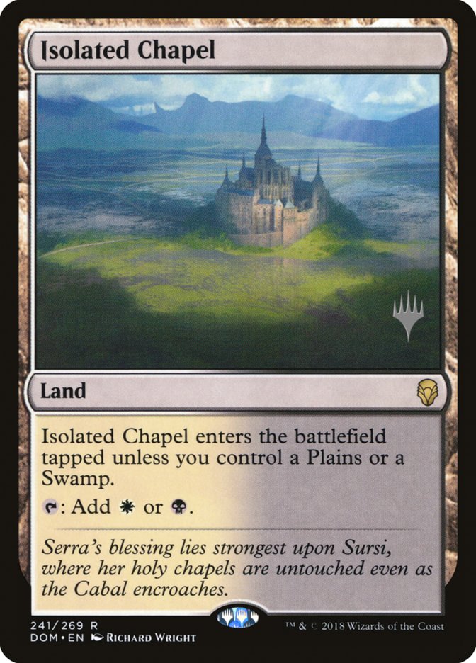 Isolated Chapel (Promo Pack) [Dominaria Promos] | PLUS EV GAMES 