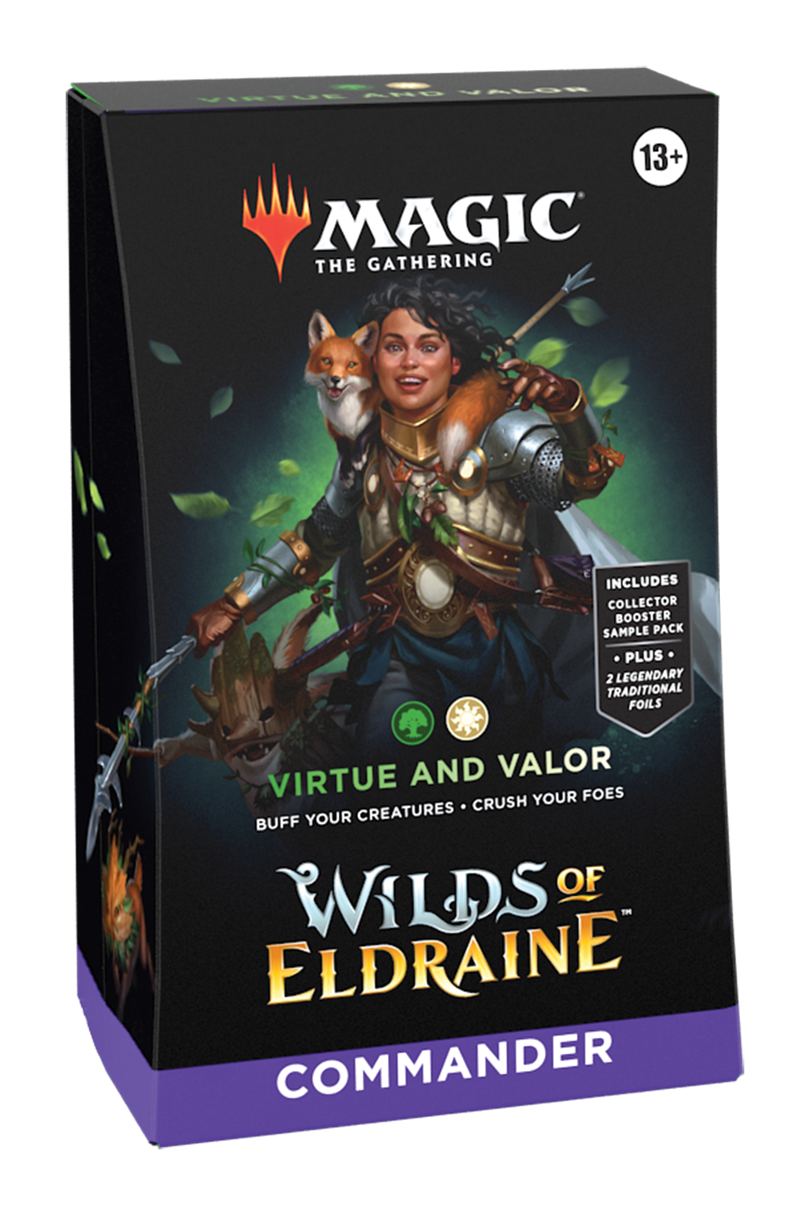 Wilds of Eldraine - Commander Deck (Virtue and Valor) | PLUS EV GAMES 