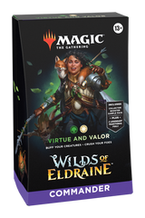 Wilds of Eldraine - Commander Deck (Virtue and Valor) | PLUS EV GAMES 