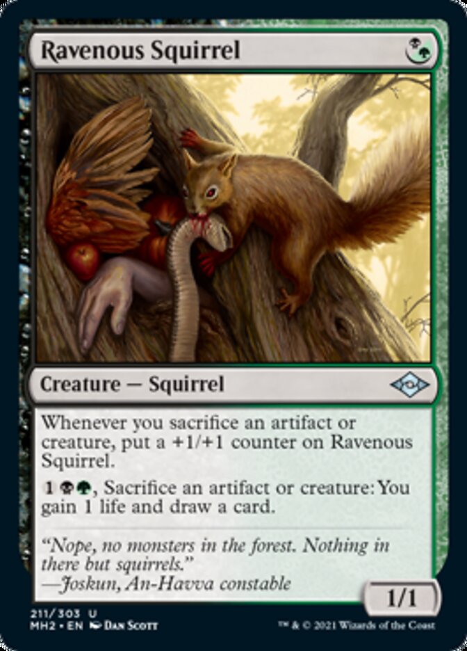 Ravenous Squirrel [Modern Horizons 2] | PLUS EV GAMES 