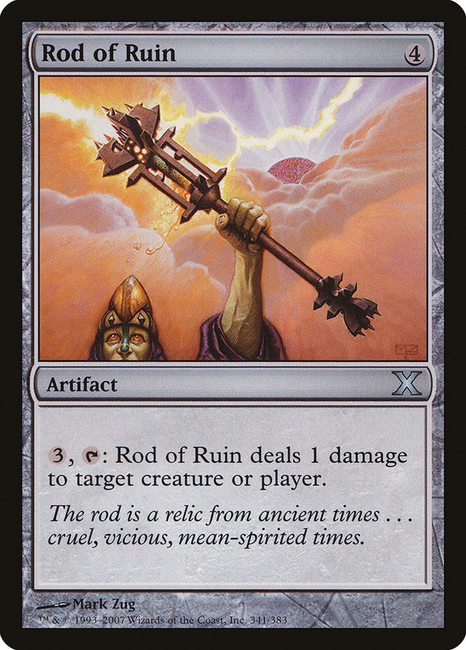 Rod of Ruin [Tenth Edition] | PLUS EV GAMES 