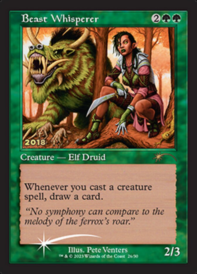 Beast Whisperer [30th Anniversary Promos] | PLUS EV GAMES 