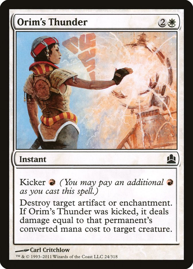 Orim's Thunder [Commander 2011] | PLUS EV GAMES 