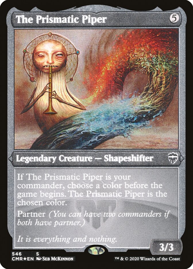 The Prismatic Piper [Commander Legends Etched] | PLUS EV GAMES 