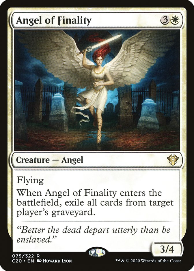 Angel of Finality [Commander 2020] | PLUS EV GAMES 