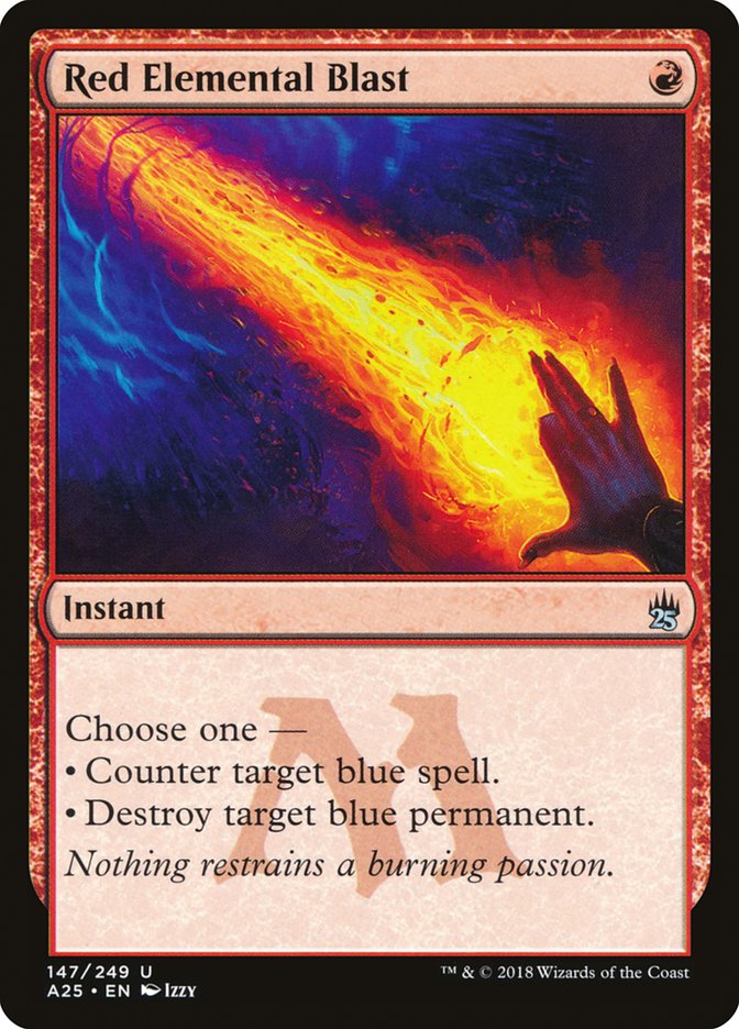 Red Elemental Blast [Masters 25] | PLUS EV GAMES 