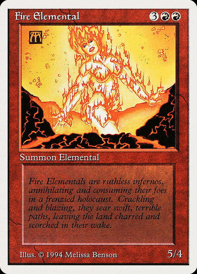 Fire Elemental [Summer Magic / Edgar] | PLUS EV GAMES 
