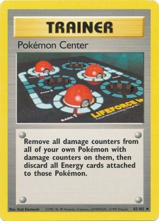 Pokemon Center (85/102) [Base Set Unlimited] | PLUS EV GAMES 