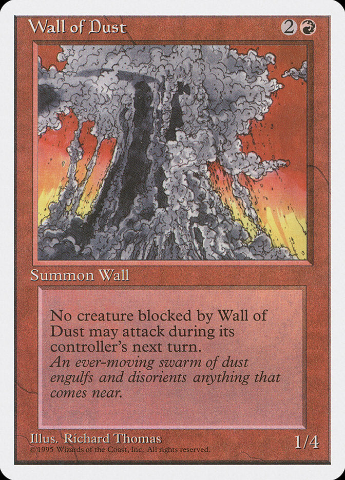 Wall of Dust [Fourth Edition] | PLUS EV GAMES 