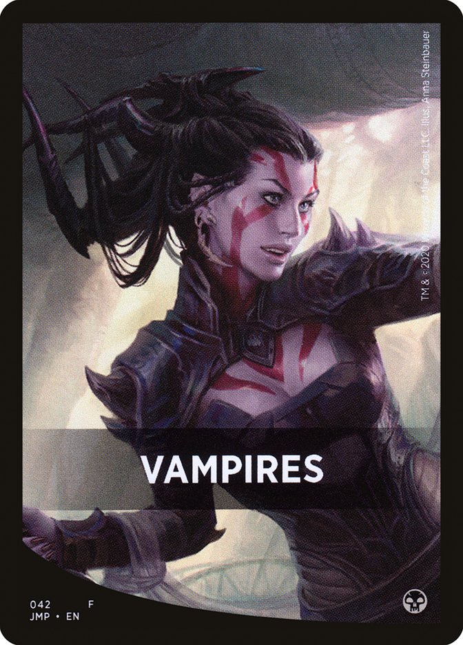 Vampires Theme Card [Jumpstart Front Cards] | PLUS EV GAMES 