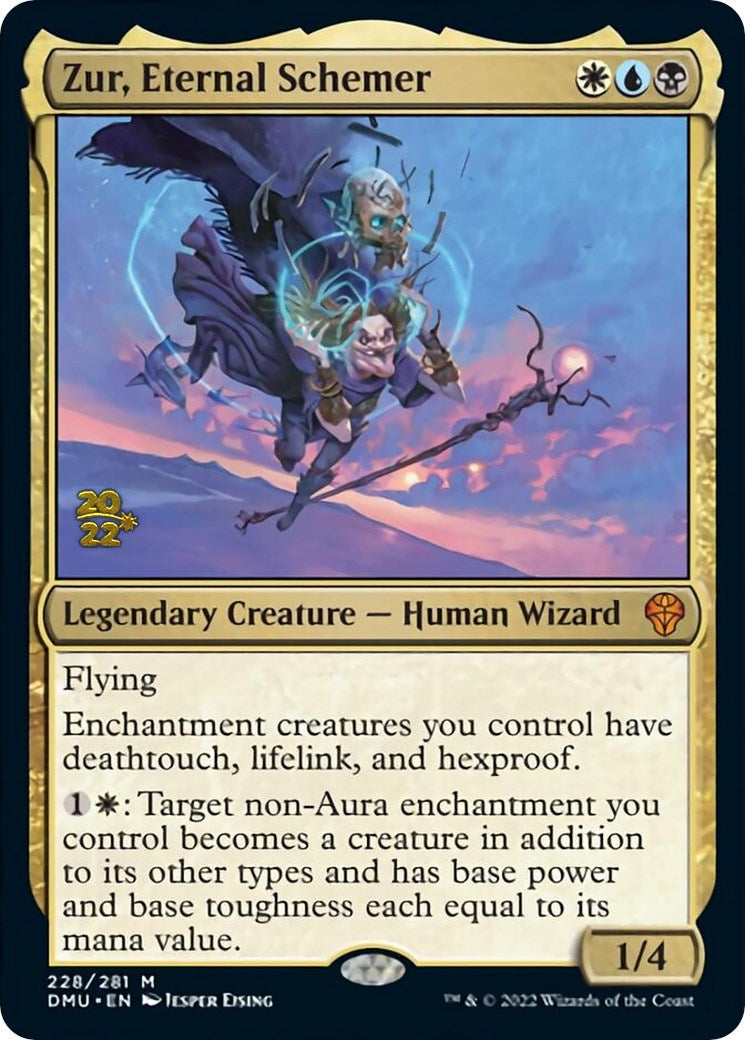 Zur, Eternal Schemer [Dominaria United Prerelease Promos] | PLUS EV GAMES 