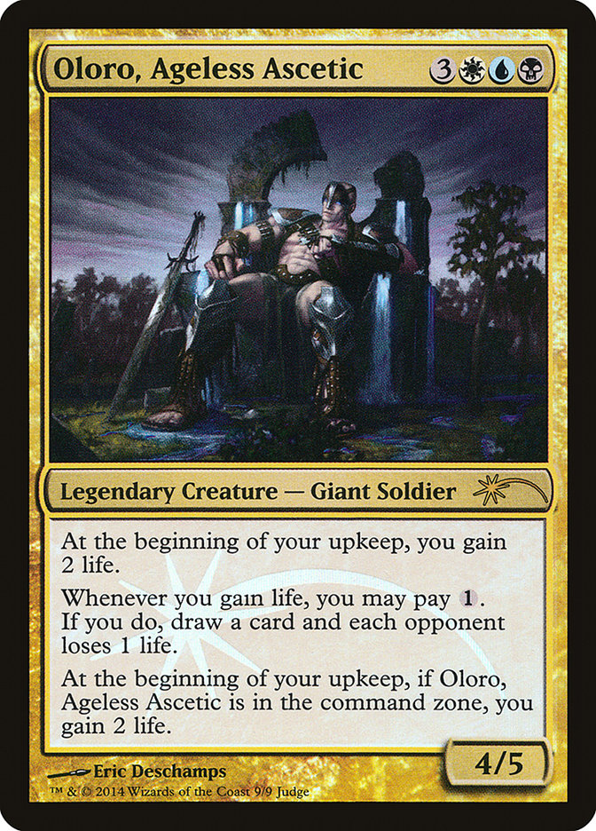 Oloro, Ageless Ascetic [Judge Gift Cards 2014] | PLUS EV GAMES 