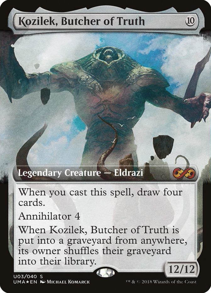 Kozilek, Butcher of Truth (Topper) [Ultimate Box Topper] | PLUS EV GAMES 