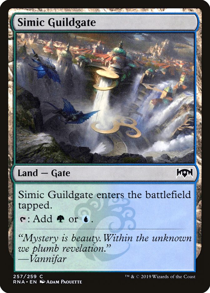 Simic Guildgate (257/259) [Ravnica Allegiance] | PLUS EV GAMES 