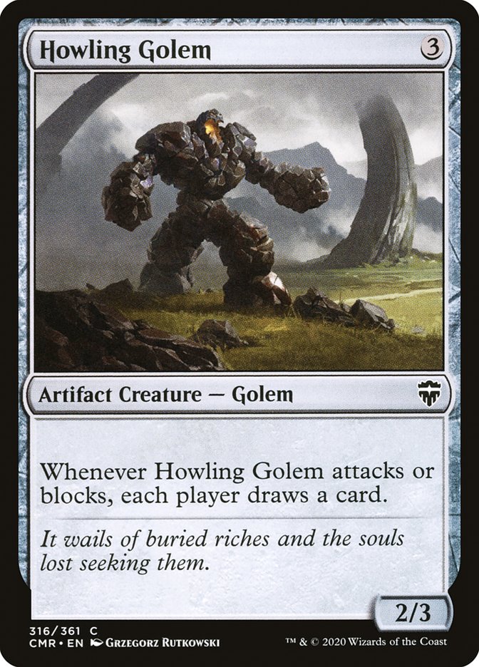 Howling Golem [Commander Legends] | PLUS EV GAMES 