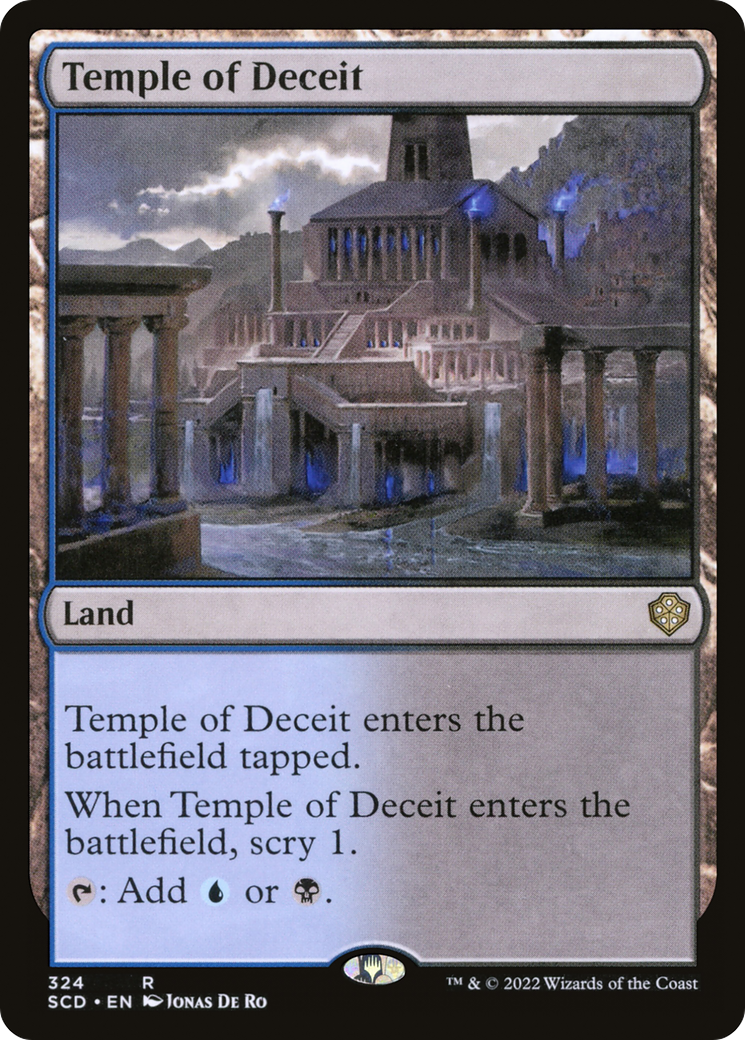 Temple of Deceit [Starter Commander Decks] | PLUS EV GAMES 