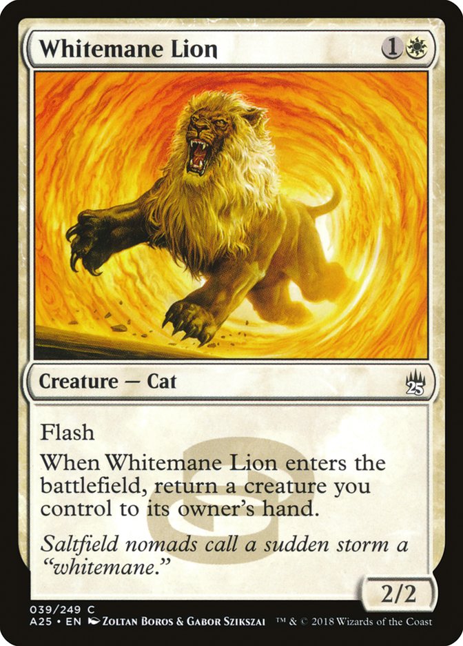 Whitemane Lion [Masters 25] | PLUS EV GAMES 