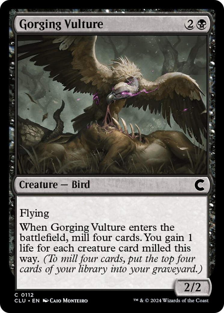 Gorging Vulture [Ravnica: Clue Edition] | PLUS EV GAMES 